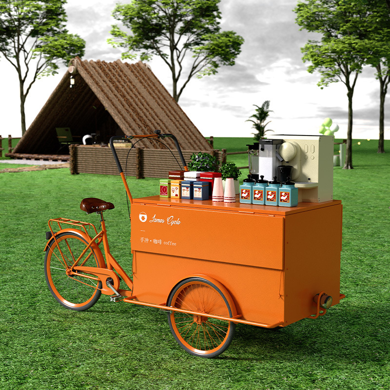 Snacks Food Stall - Трехколесная тележка для закусок DSA с