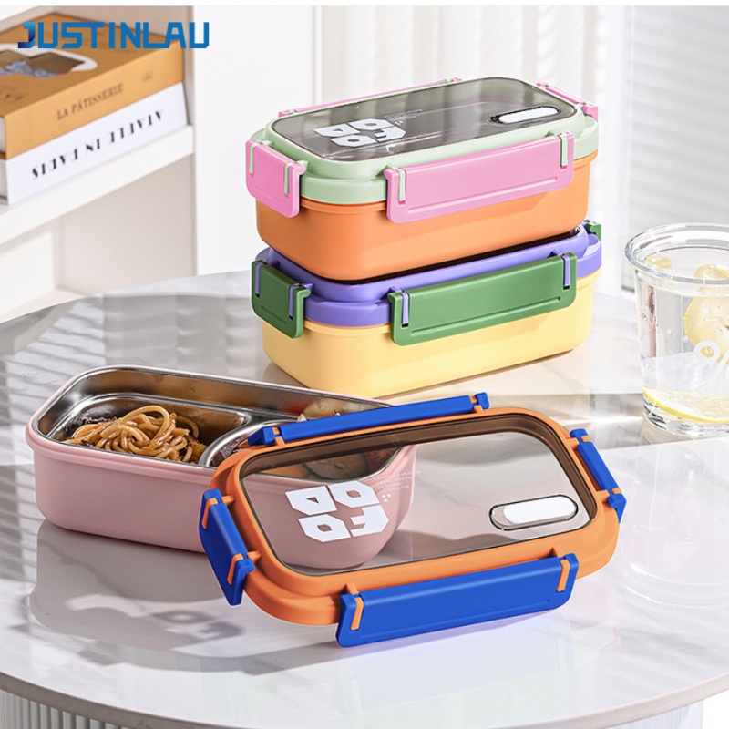 Food Snacks Wholesale - Ланч-бокс JUSTINLAU с 2 отделениями, из