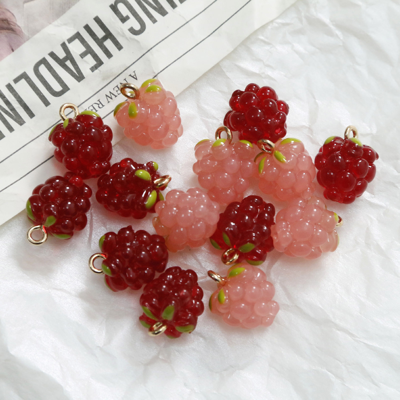 Foods X - 2 шт., подвески в виде винограда,