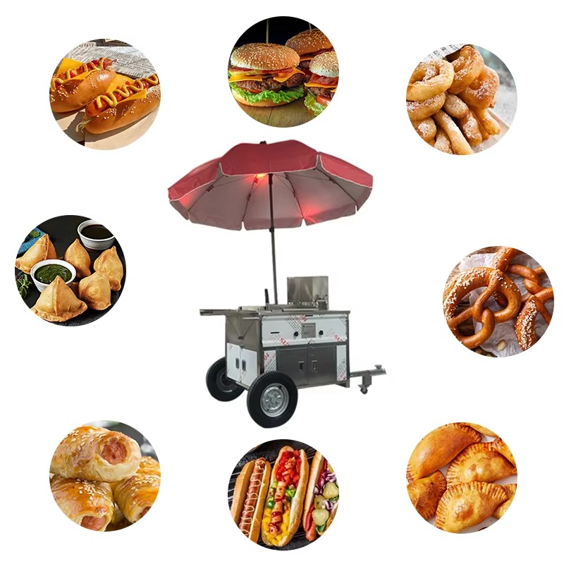 Компактная мобильная тележка д – обзор и цена Snacks Food Stall