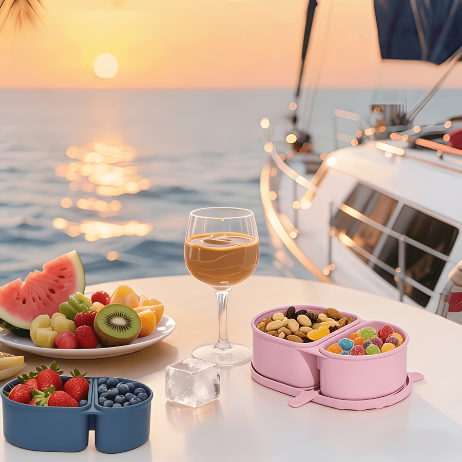 Силиконовый контейнер для заку – обзор и цена Food Snacks For Picnic