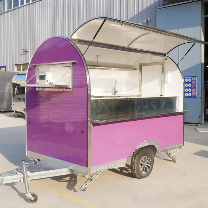 Уличный передвижной киоск для  – обзор и цена Snacks Food Stall