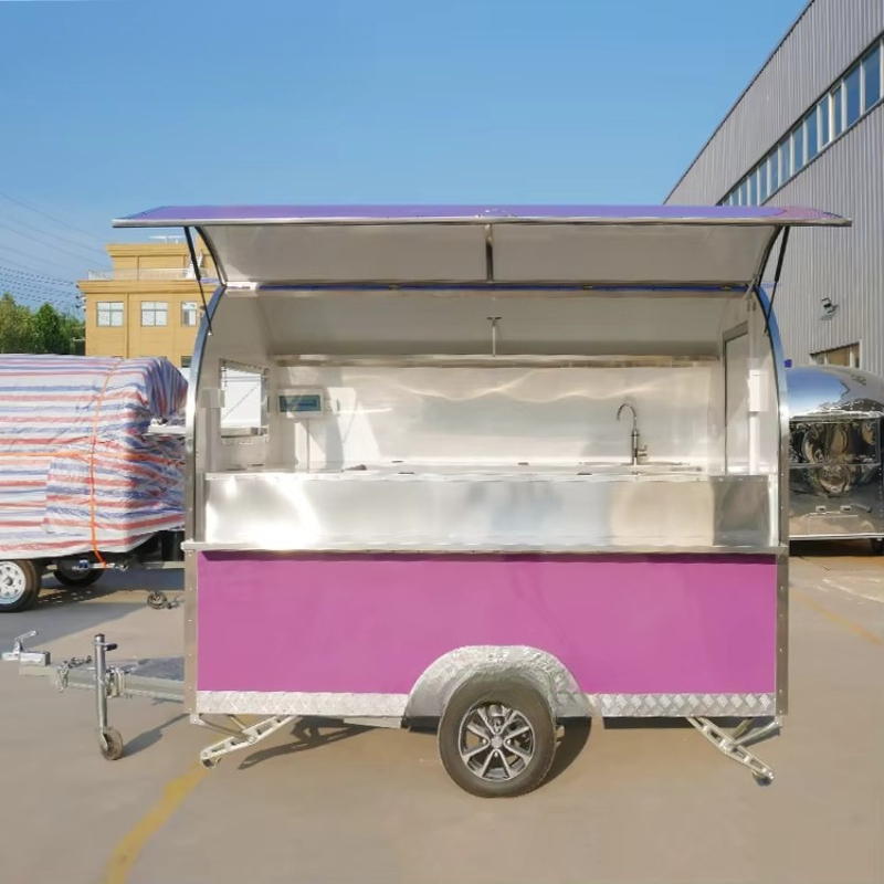 Уличный передвижной киоск для  – обзор и цена Snacks Food Stall