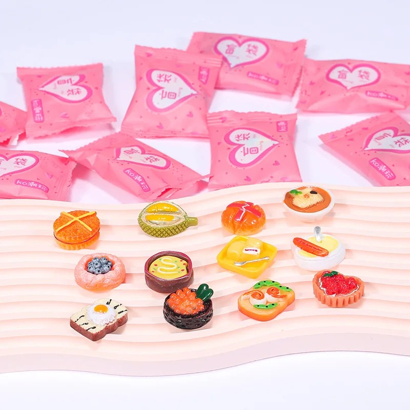 Набор миниатюрных игрушек: еда – обзор и цена Food Snacks Wholesale